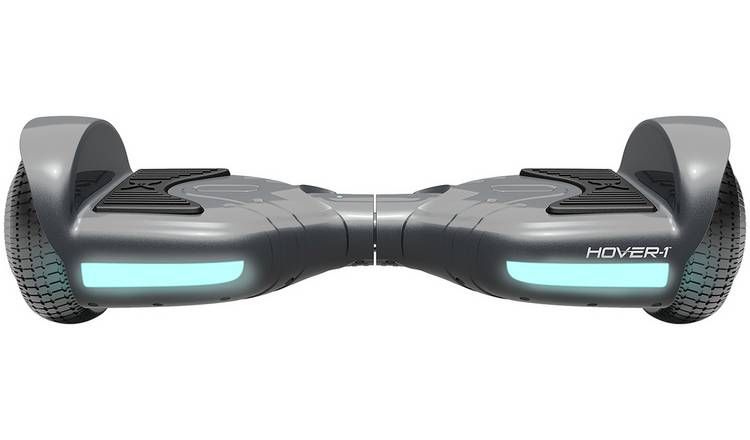 Hover-1 Rival Electric Hoverboard with LED Wheels - Gunmetal