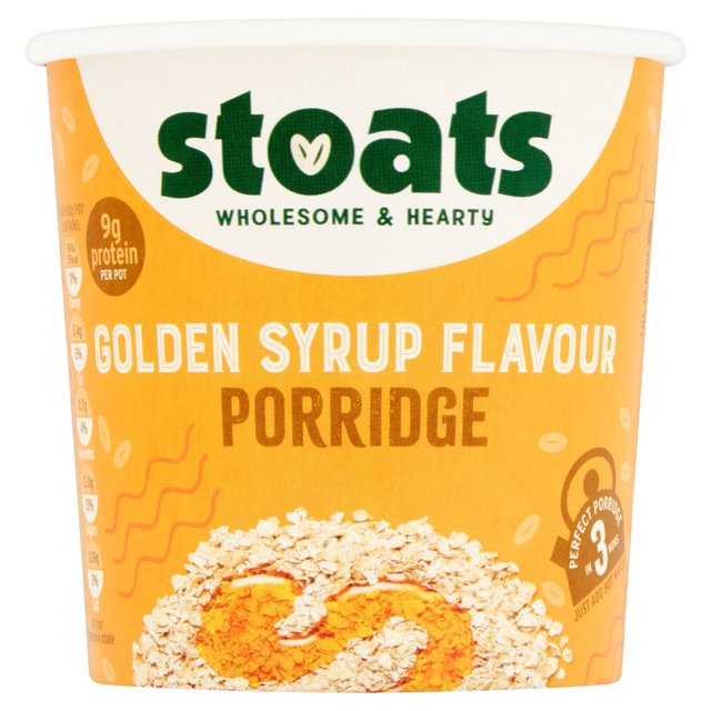 Stoats - Porridge Pot - Golden Syrup   60g GOODS M&S   