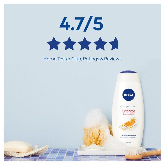 NIVEA Orange & Avocado Oil Shower Cream    500ml GOODS M&S   