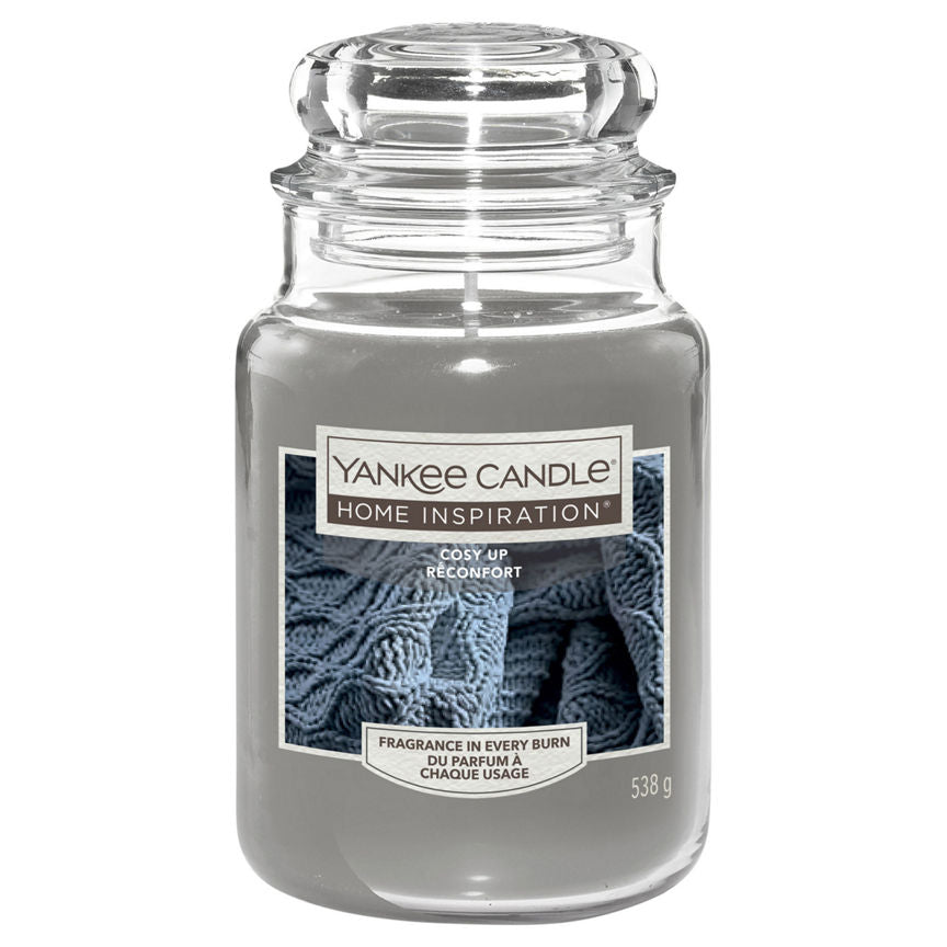 Yankee Candle Home Inspiration  Scented Candle Cosy Up Large Jar