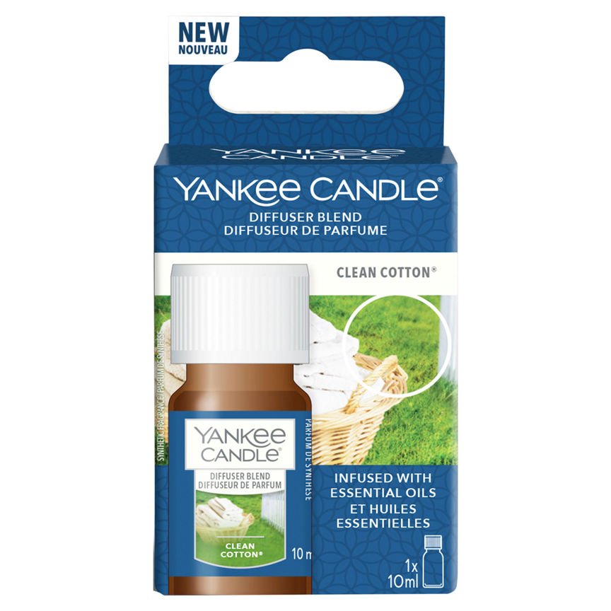 Yankee Candle Clean Cotton Diffuser Oil