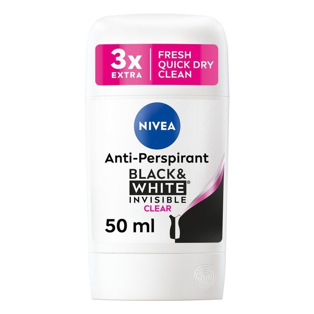 Nivea Deodorant Stick Black & White   40ml GOODS M&S   