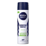 Nivea Men Sensitive Protect Anti Perspirant Deodorant Spray 150ml GOODS Sainsburys   