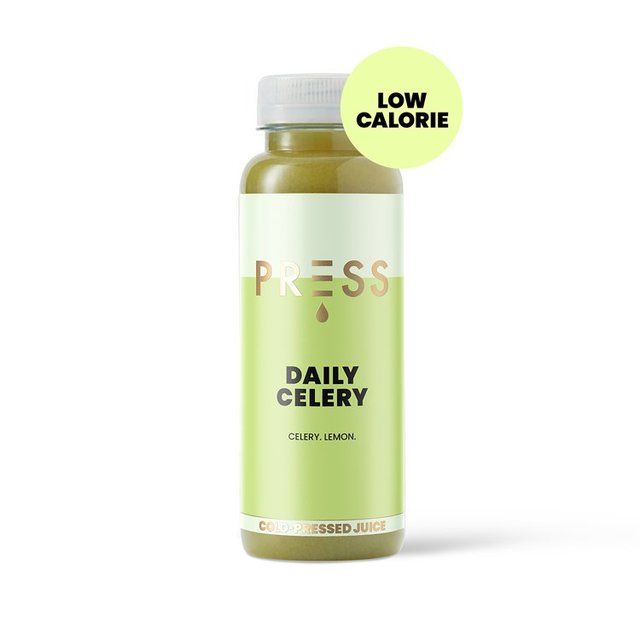 PRESS Daily Celery Raw Cold Pressed Juice   250ml GOODS M&S   