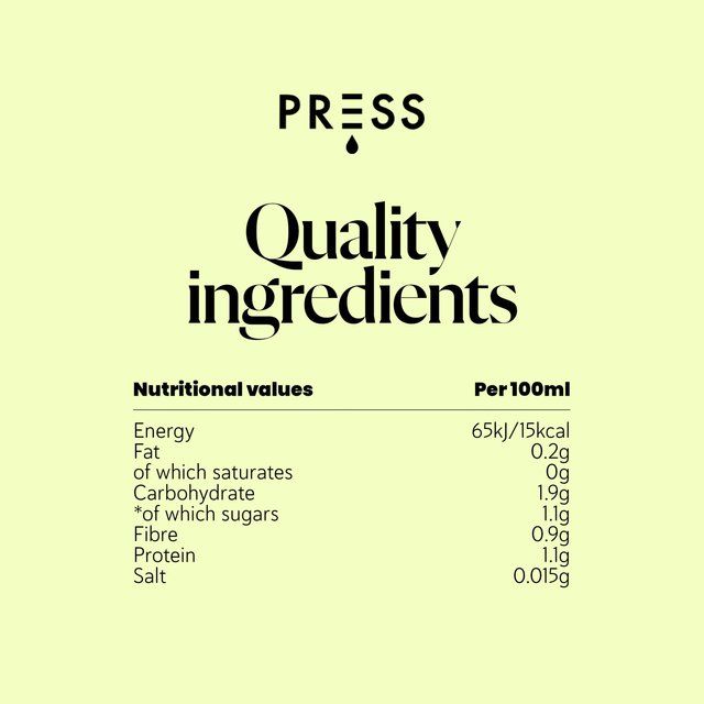 PRESS Daily Celery Raw Cold Pressed Juice   250ml GOODS M&S   