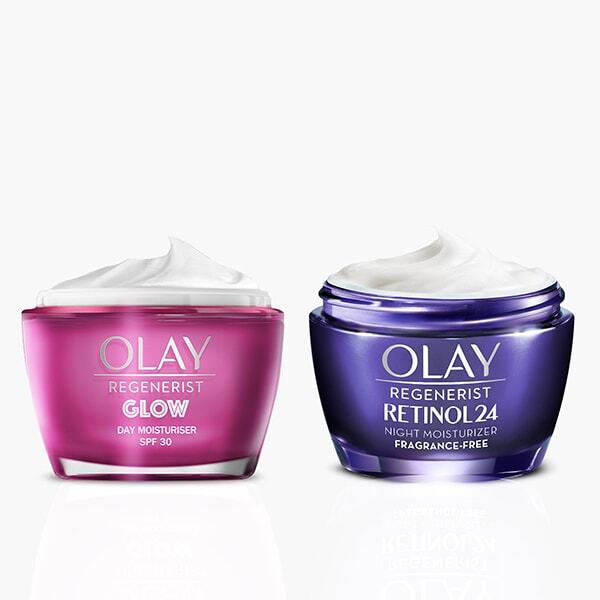 The Glow Power Duo - Olay Glow & Retinol Cream Bundle