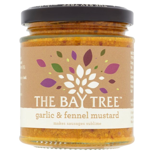 The Bay Tree Garlic & Fennel Mustard   180g