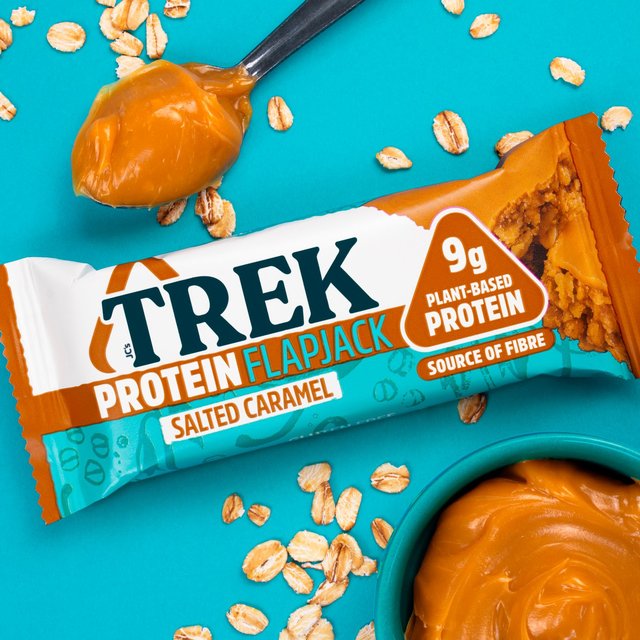 TREK Salted Caramel Protein Flapjacks Multipack   3 x 50g