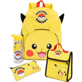 Pokemon Pikachu Lunch Bag And Backpack Set (Pack of 4) GOODS Superdrug   