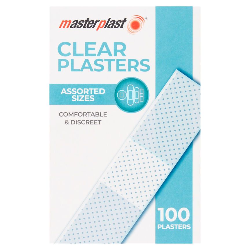 Masterplast 100 Clear Plasters