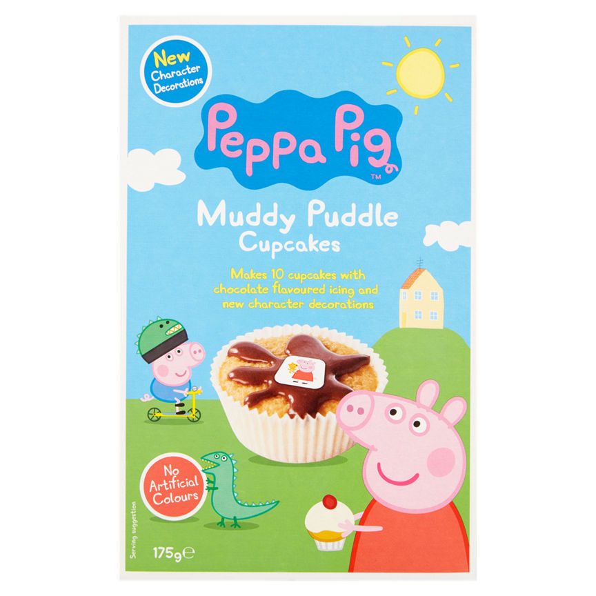 Peppa Pig Muddy Puddle Cupcakes Mix