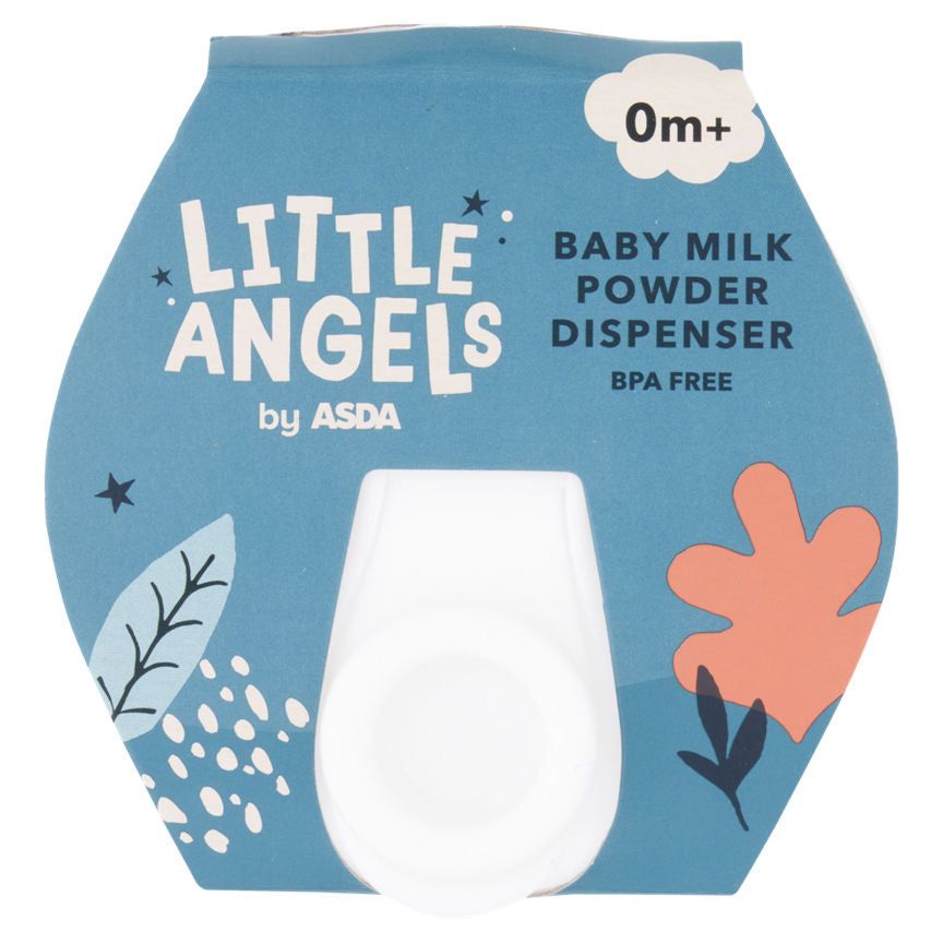 LITTLE ANGELS by ASDA Baby Milk Powder Dispenser BPA Free GOODS ASDA   