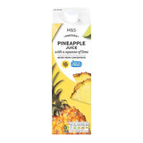 M&S Pressed Pineapple with Lime Juice   1L GOODS M&S   