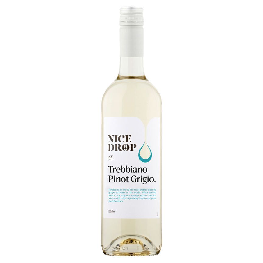 Nice Drop Trebbiano Pinot Grigio 75cl GOODS ASDA   