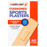 Masterplast 40 Cushioned Sports Plasters GOODS ASDA   