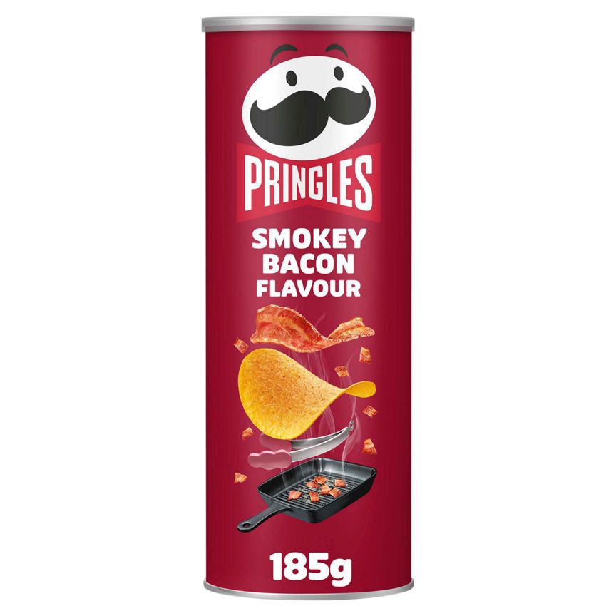 Pringles Smokey Bacon Sharing Crisps GOODS ASDA   