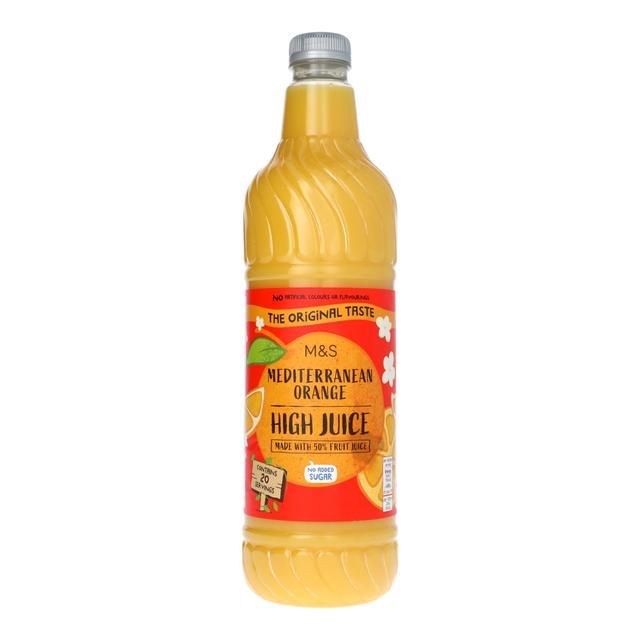 M&S Mediterranean Orange High Juice   1L