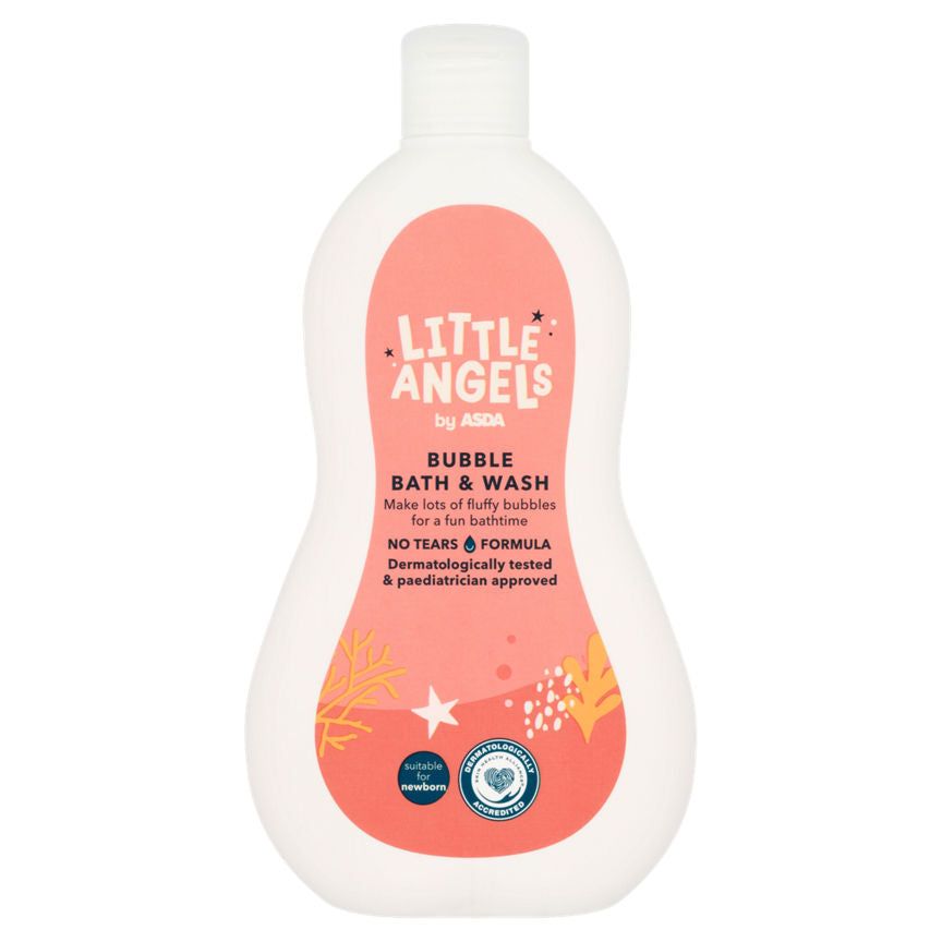 LITTLE ANGELS by ASDA Bubble Bath & Wash 500ml GOODS ASDA   