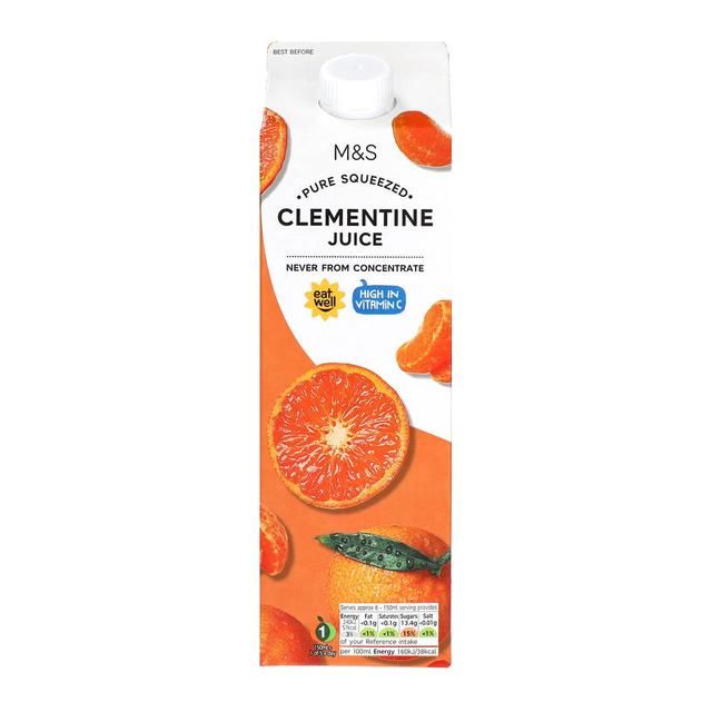 M&S Squeezed Spanish Clementine Juice   1L