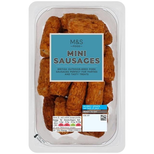 M&S Mini Cocktail Sausages   300g GOODS M&S   