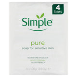 Simple Pure Soap Bars For Sensitive Skin GOODS ASDA   