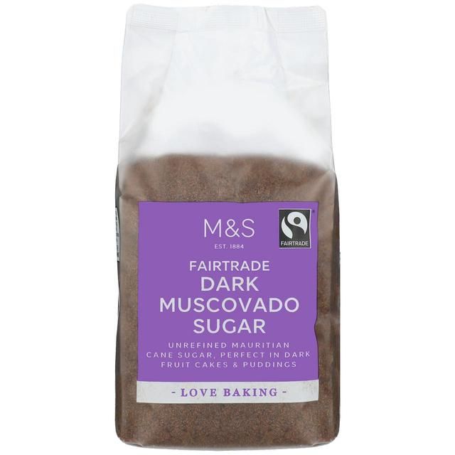 M&S Fairtrade Dark Muscovado Sugar   500g GOODS M&S   