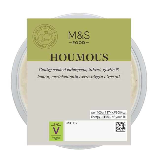 M&S Houmous with Extra Virgin Olive Oil   200g GOODS M&S   