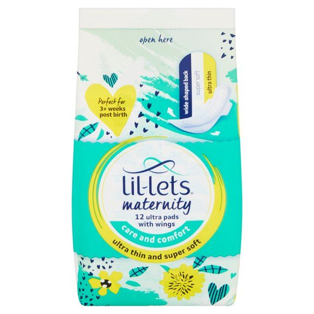 Lil-lets Maternity Ultra Pads   12 per pack GOODS M&S   