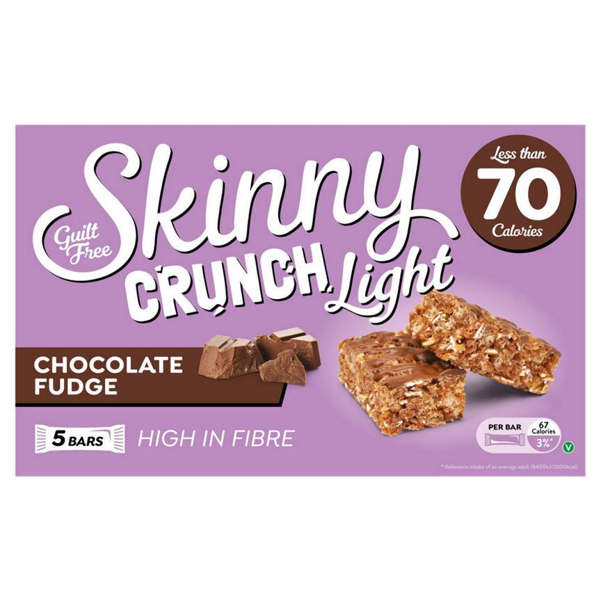 Skinny Crunch Light Chocolate Fudge Bars GOODS ASDA   