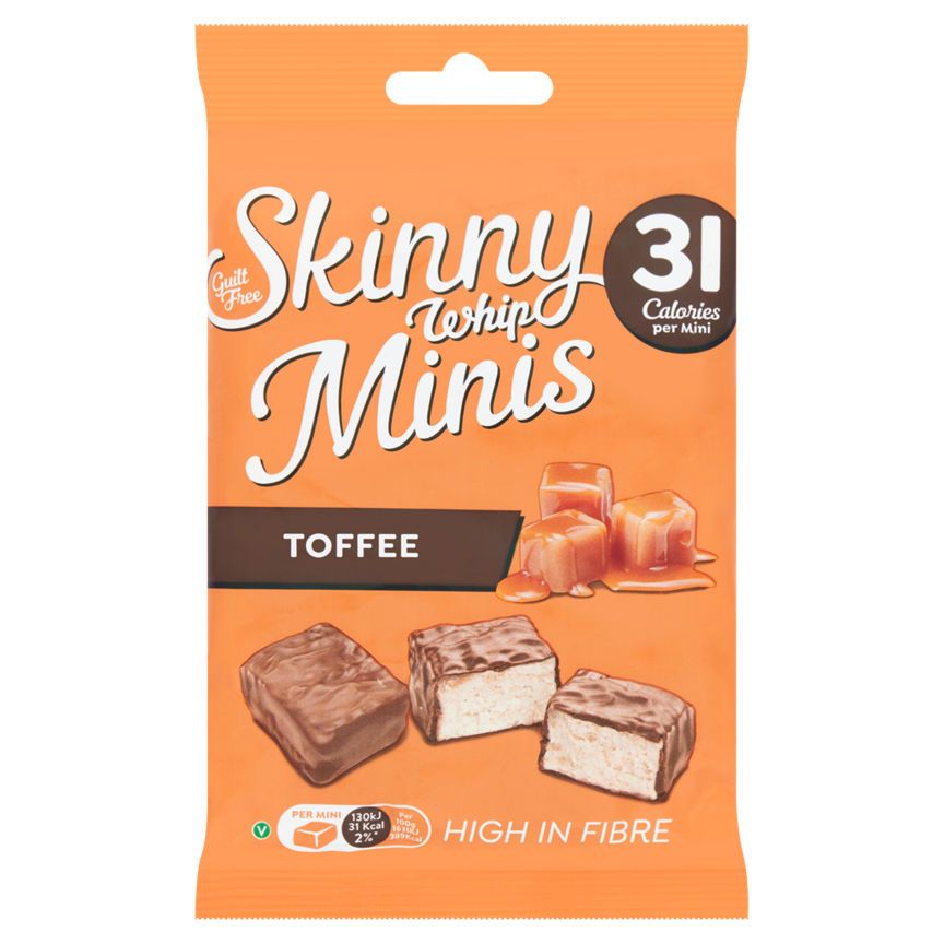 Skinny Whip Minis Toffee GOODS ASDA   