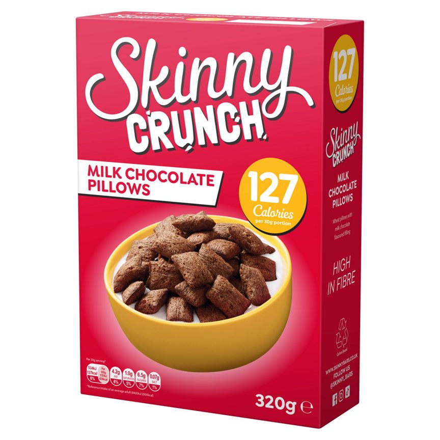 Skinny Crunch Milk Chocolate Pillows GOODS ASDA   