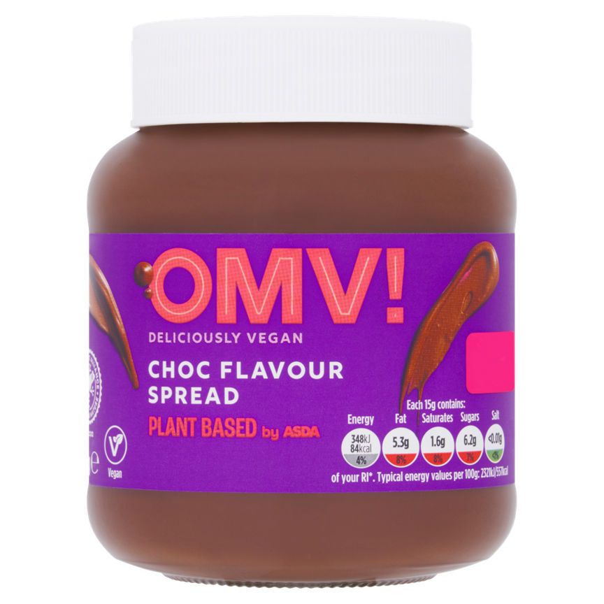 OMV! Deliciously Vegan Choc Flavour Spread