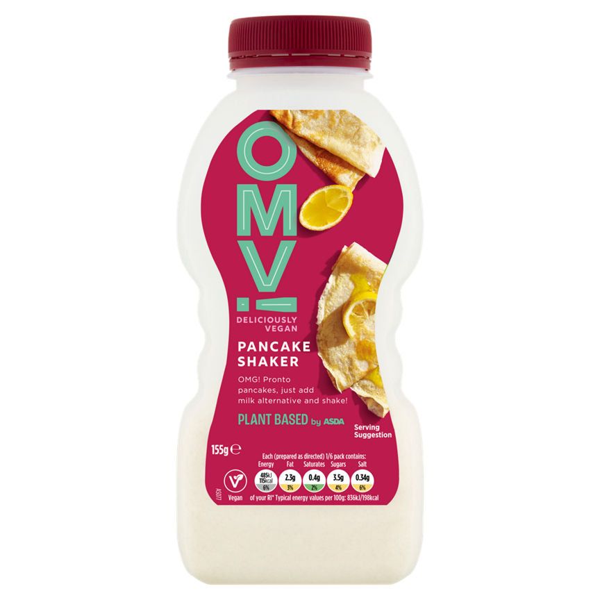 OMV! Deliciously Vegan Plant Based Pancake Shaker