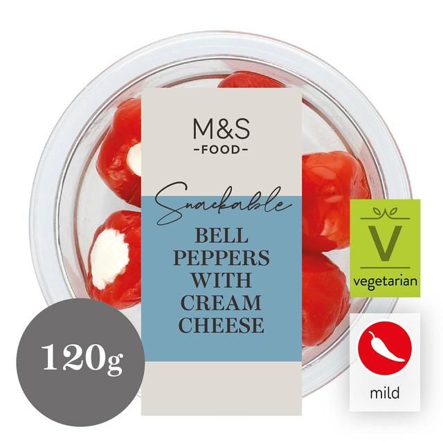 M&S Bell Peppers with Cream Cheese   120g GOODS M&S   