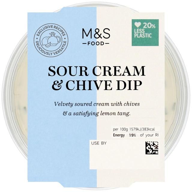 M&S Sour Cream & Chive Dip   230g