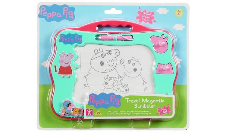 Peppa Pig Travel Magnetic Scribbler