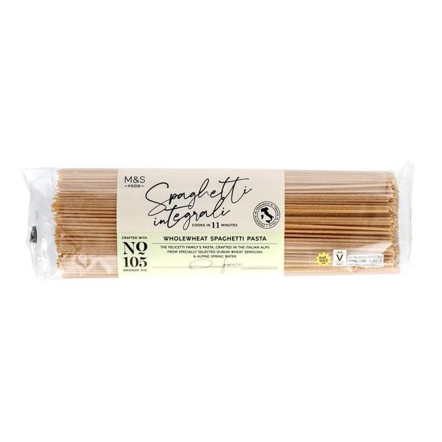 M&S Made in Italy Italian Wholewheat Spaghetti   500g