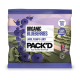 PACK'D Organic & Large Sun-Ripened Blueberries   300g GOODS M&S   