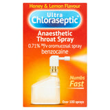 Ultra Chloraseptic Anaesthetic Throat Spray Honey & Lemon Flavour GOODS ASDA   