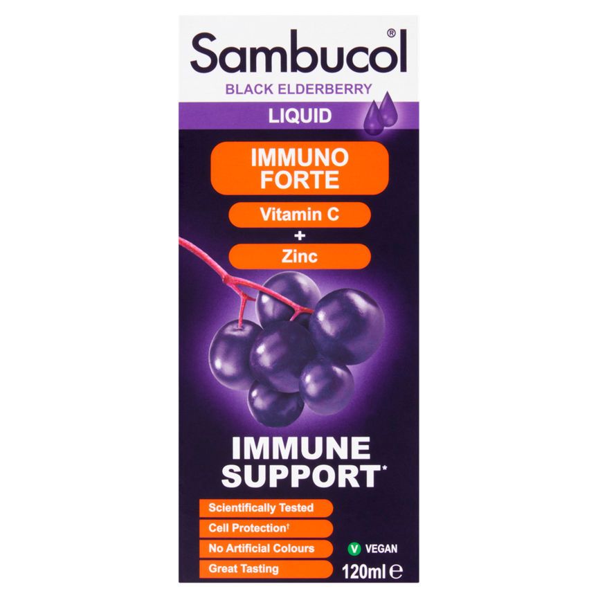 Sambucol Black Elderberry Immuno Forte Liquid