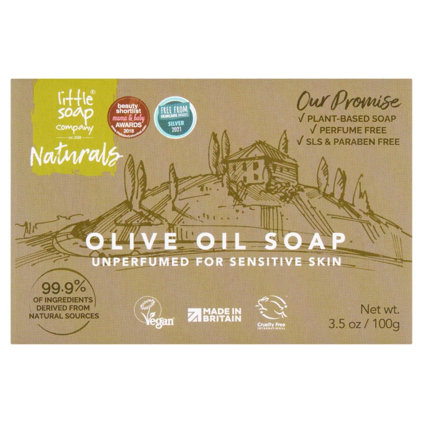 Little Soap Company Naturals Olive Oil Soap 100g GOODS ASDA   