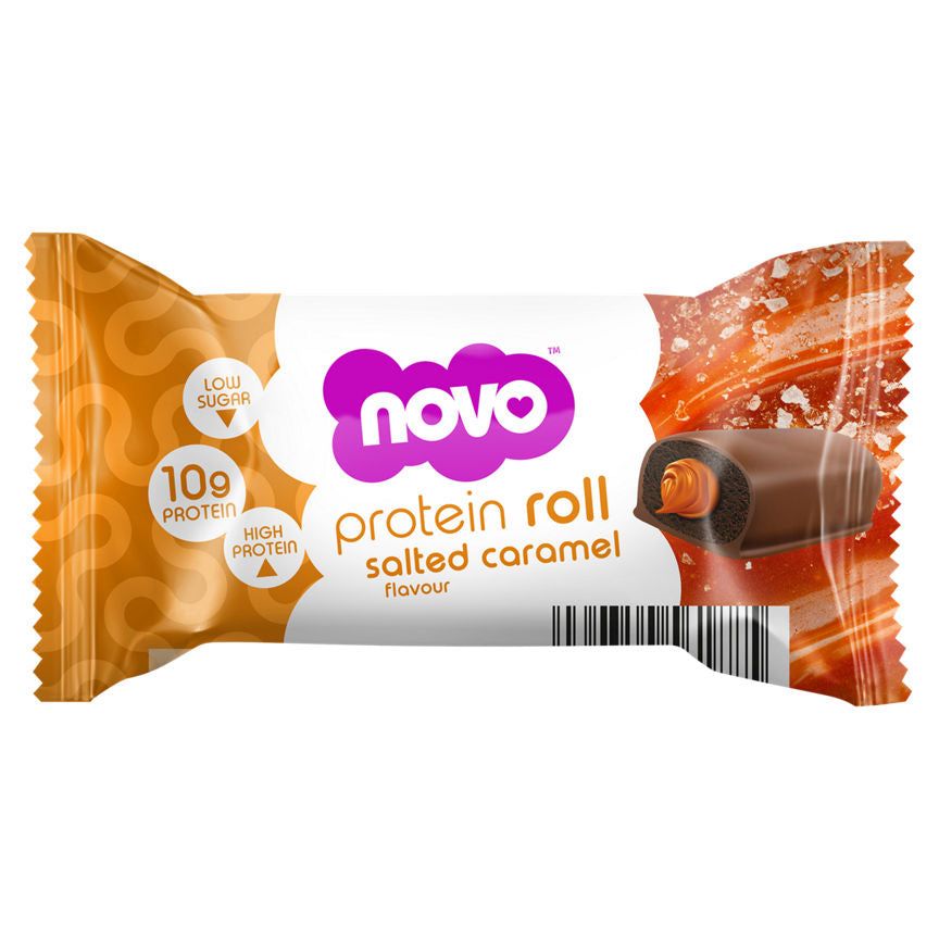 Novo Protein Roll Salted Caramel Flavour 33g