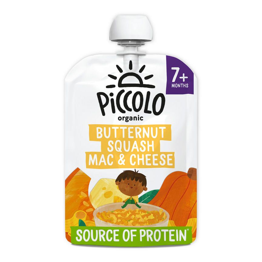 Piccolo Butternut Squash Mac & Cheese with A Hint of Sage 7 Months+ GOODS ASDA   