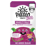 Piccolo Organic Kids Squeezy Fruit Apple, Raspberry & Blueberry 4x GOODS ASDA   