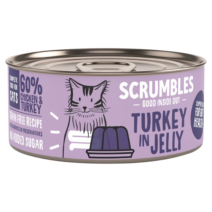 Scrumbles Turkey in Jelly 80g