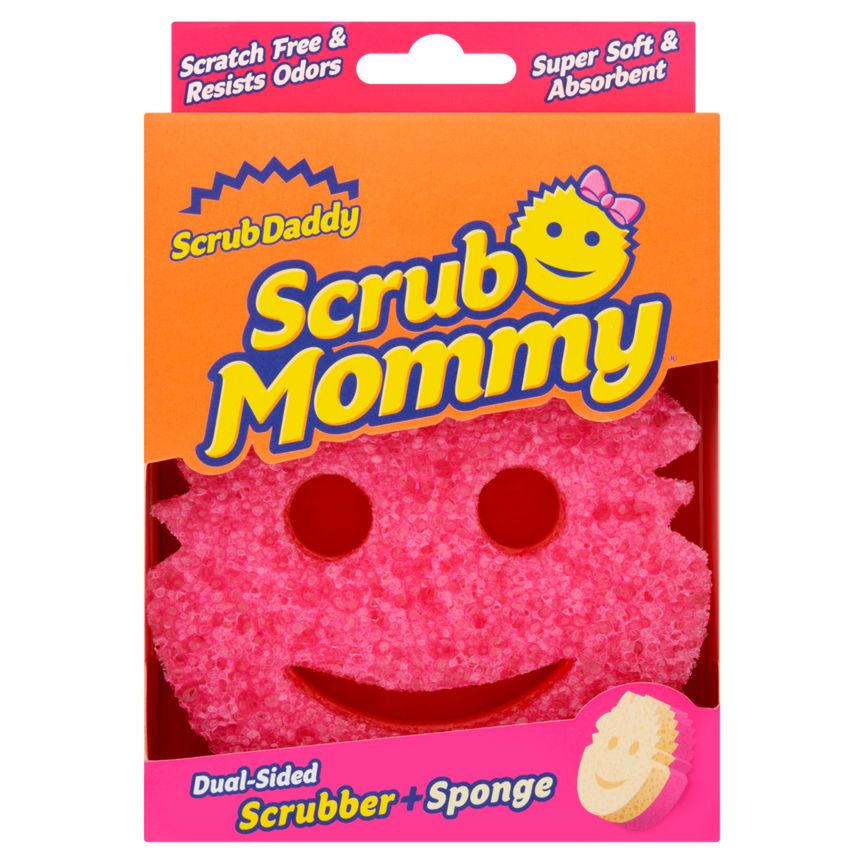 Scrub Mommy Dual-Sided Scrubber+Sponge GOODS ASDA   