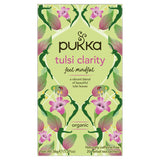 Pukka Organic Tulsi Clarity 20 Herbal Tea Sachets GOODS ASDA   