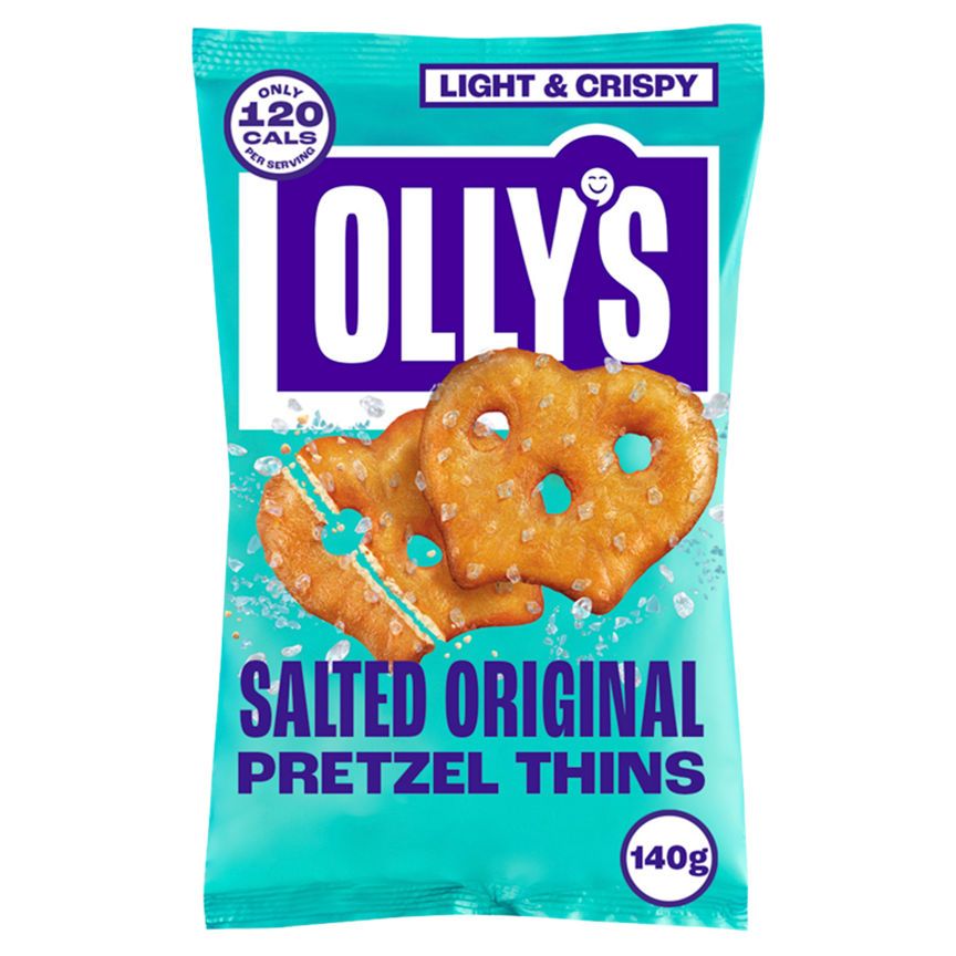 Olly's Pretzels Thins Salted Original Pretzel Thins