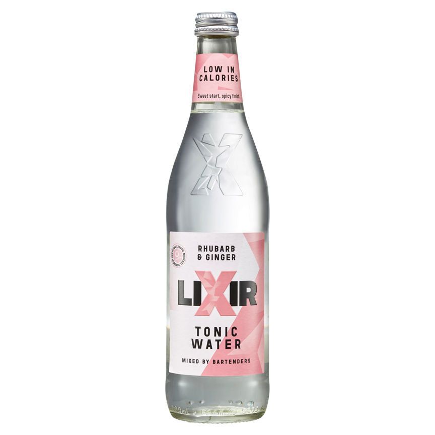 Lixir Rhubarb & Ginger Tonic Water GOODS ASDA   