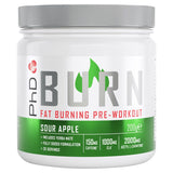 PhD Burn Fat Burning Pre-Workout Sour Apple 200g GOODS ASDA   